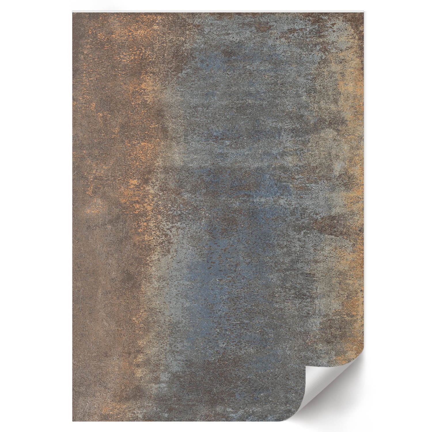 Tapis Vinyle Universel Orné Gris Pour Salon 140x210 Cm