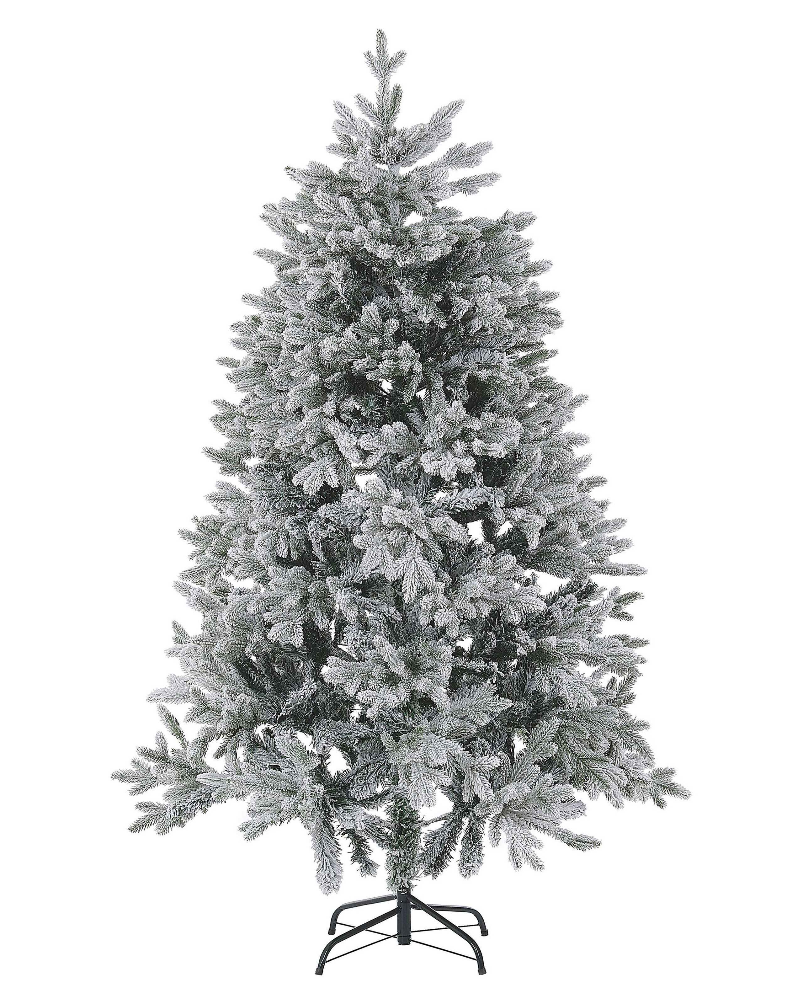 Sapin De Noël Artificiel Enneigé Foraker 180 Cm Blanc