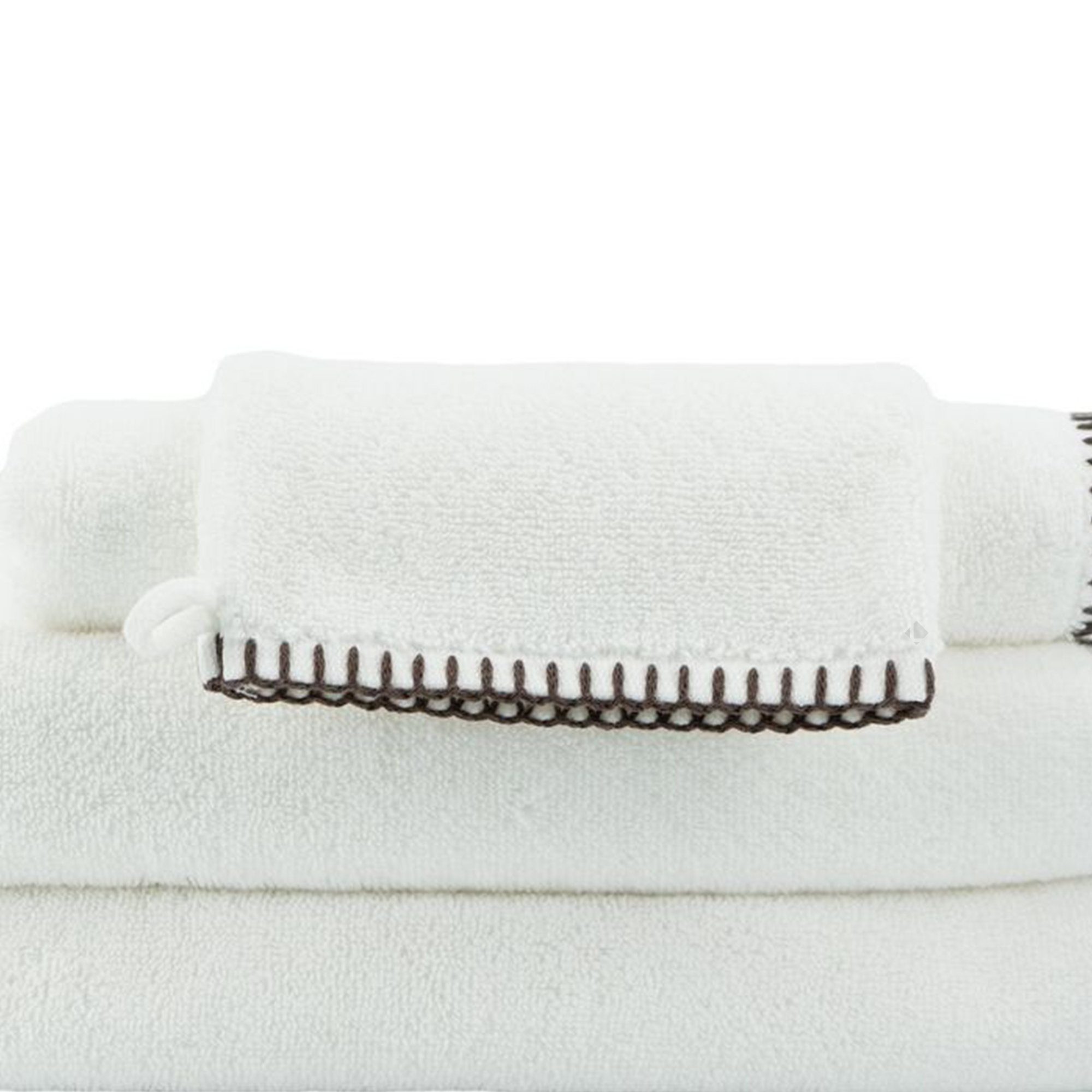 Gant De Toilette Éponge Bouclette 16x22 Cm Fjord Coton Blanc