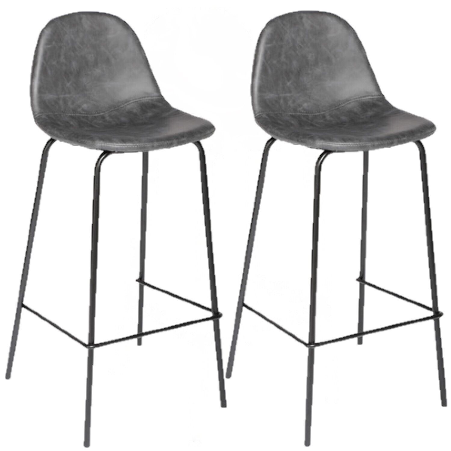 Lot De 2 Chaises De Bar Vladi