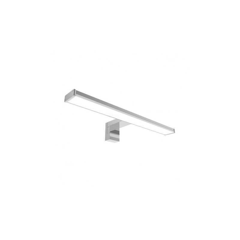 Vision-el - Applique Led Miroir Salle De Bain - Reflecto 8w Miidex Lighting® Blanc-neutre-4000k - Alu