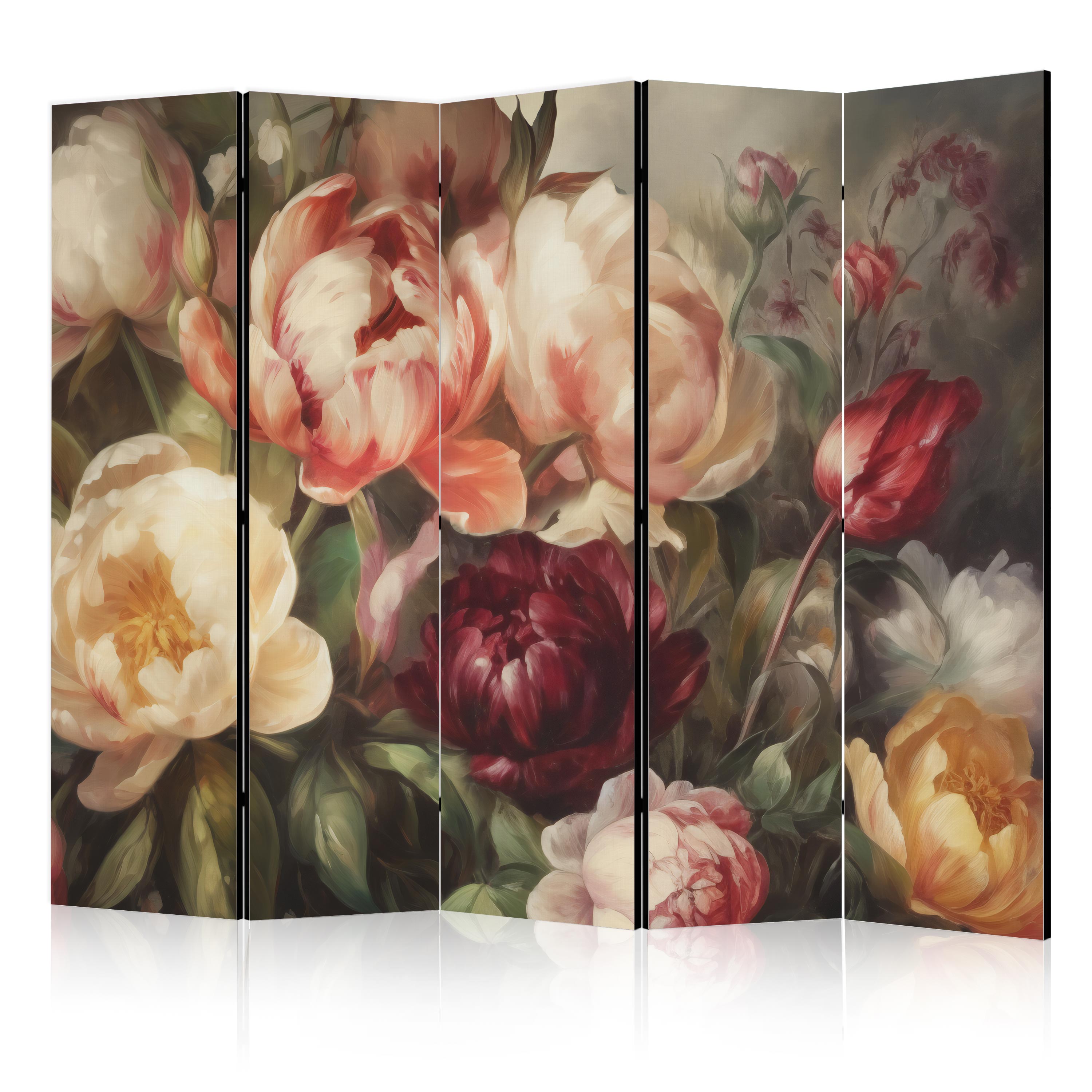 Paravent -fleurs Charismatiques Baignées De Soleil 225x172