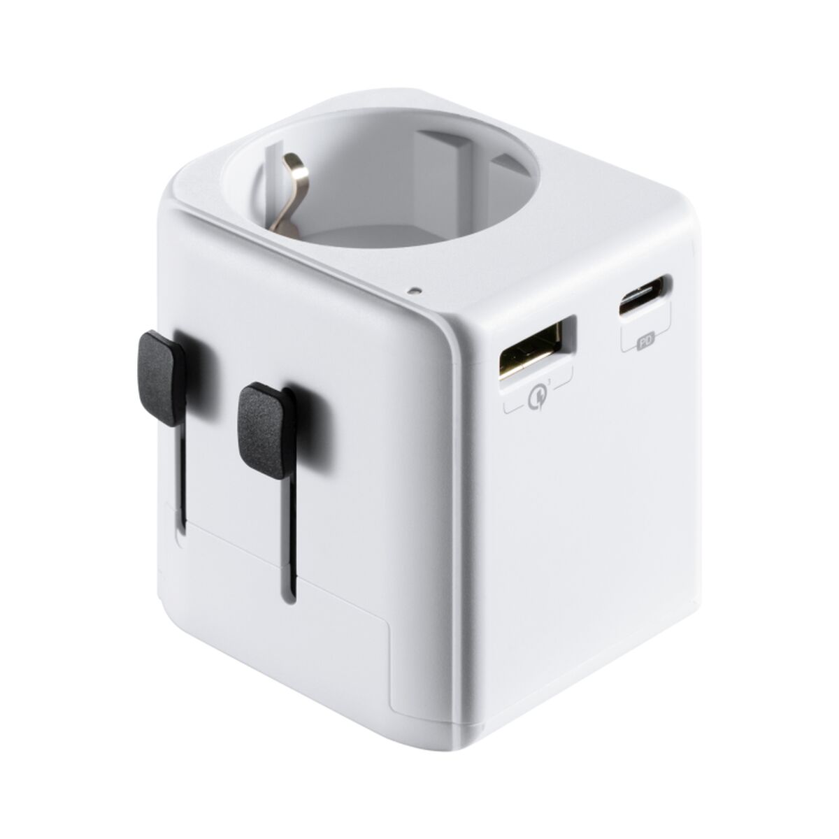 Chargeur Mural Ewent Blanc