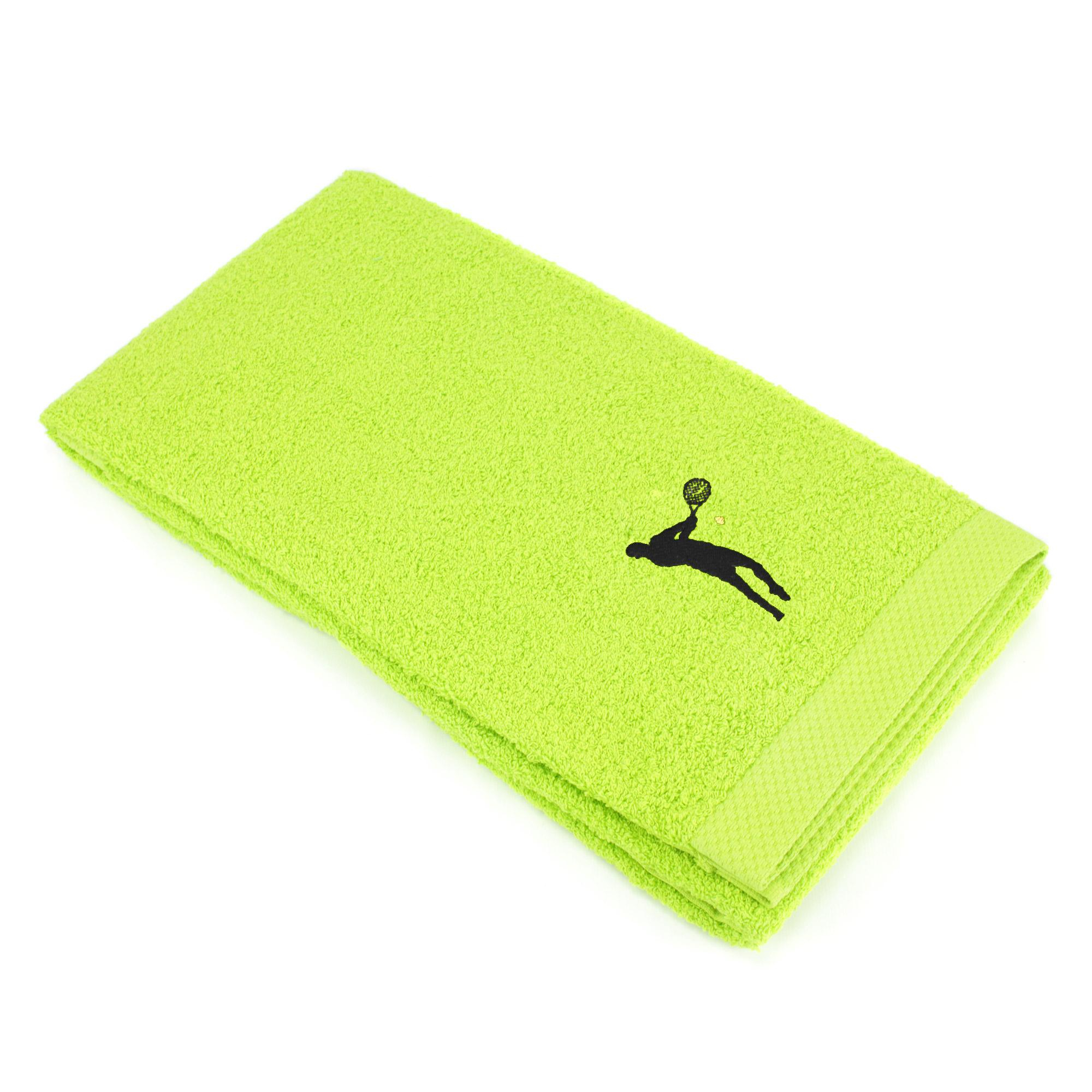 Linnea Pure Tennis Vert Coton 70 X 140 Cm 1 Pièce(s)
