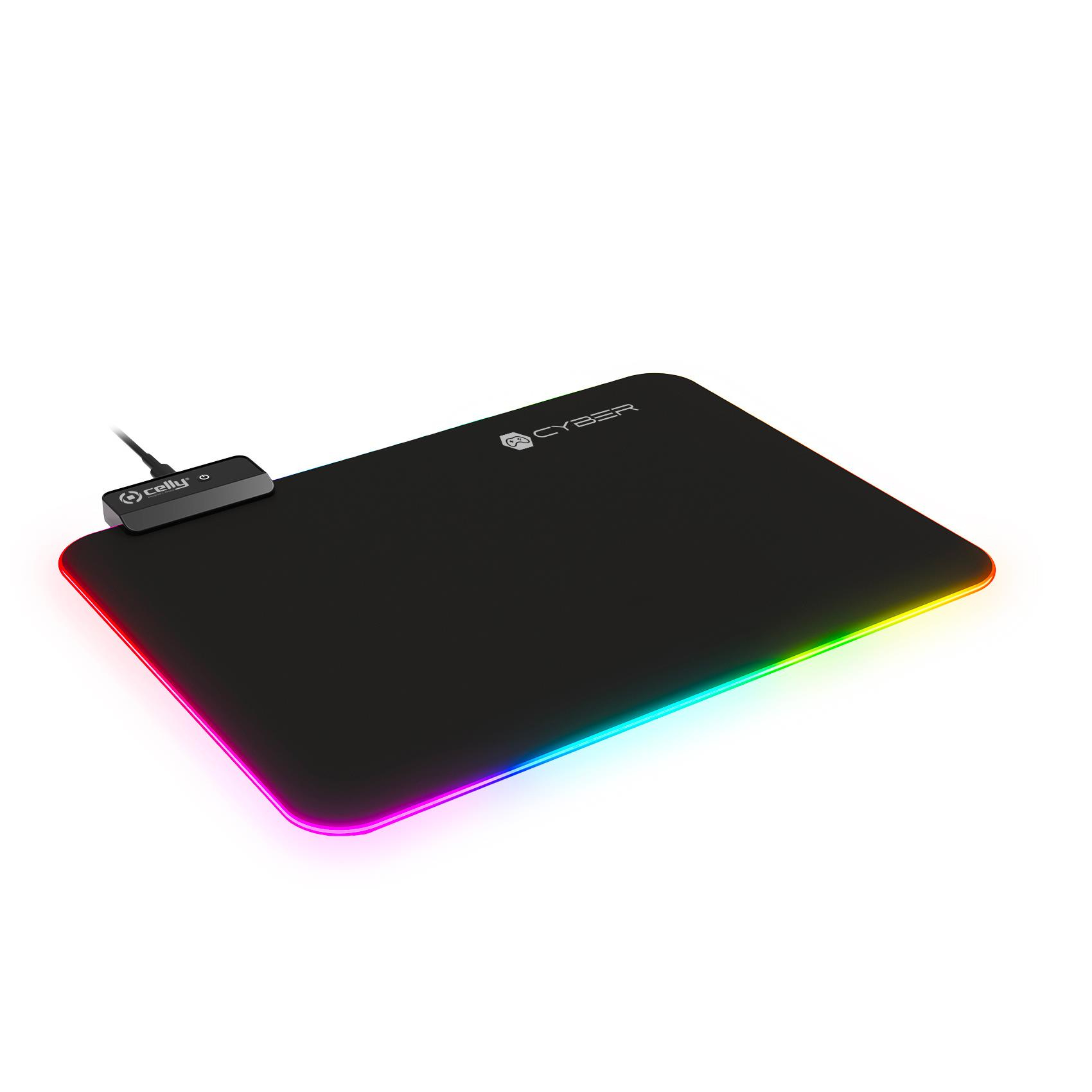 Celly Cyberpad Tapis De Souris De Jeu Noir