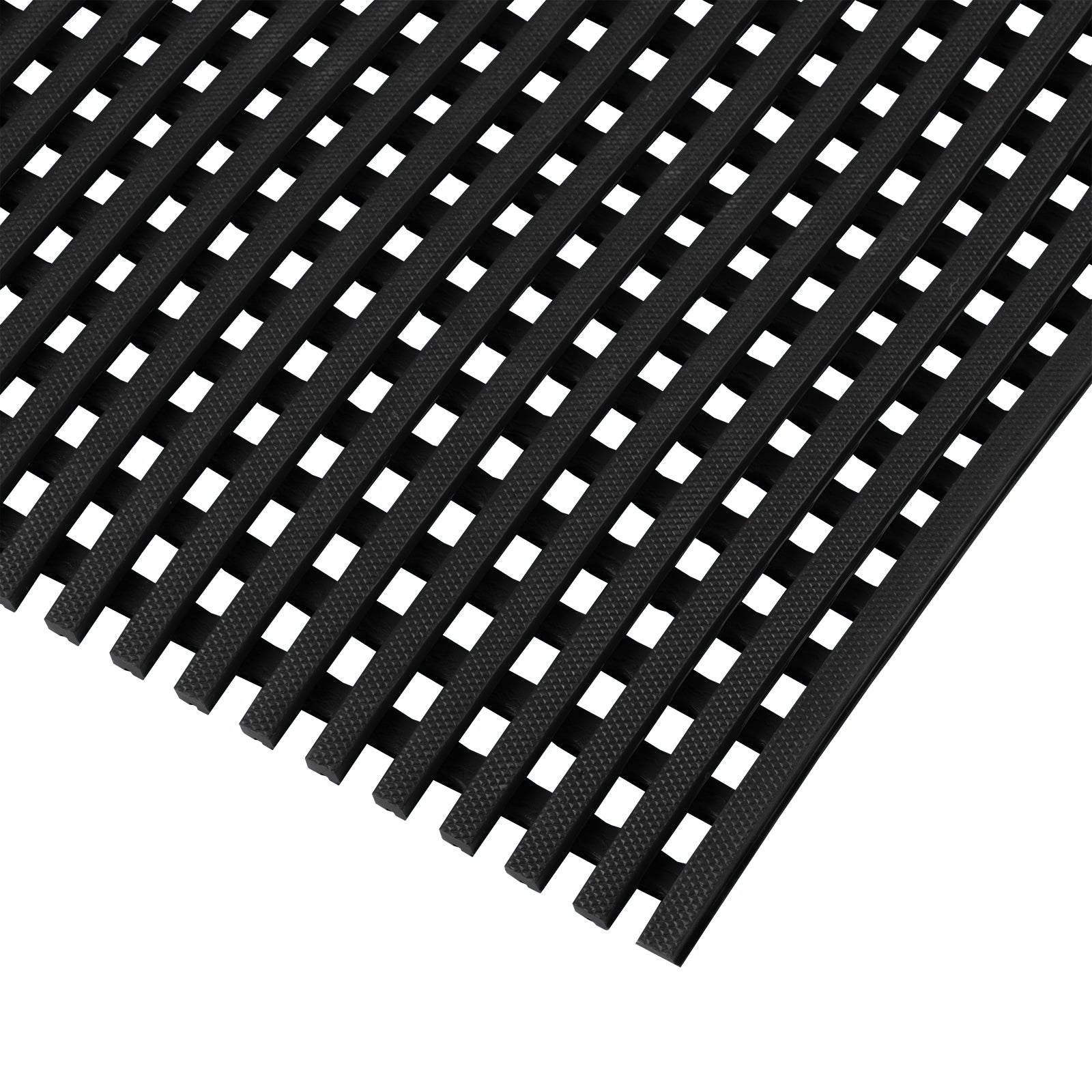 Tapis Antidérapant Pour Espace Aquatique Adria, Épaisseur 12 Mm, Noir, 120 X 250 Cm