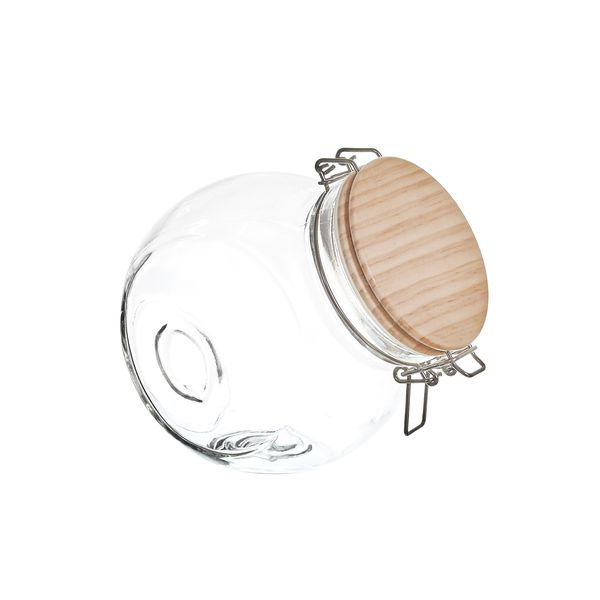 Bocal De Conservation - Cook Concept - Éco-responsable - Transparent - Marron