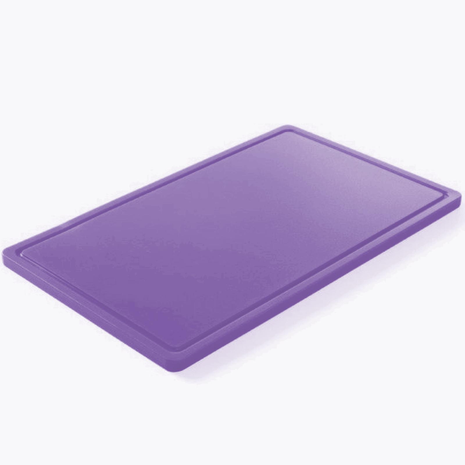 Planche À Découper Haccp Pour Personnes Allergiques Gn 1/2 Violette - Hendi 826164
