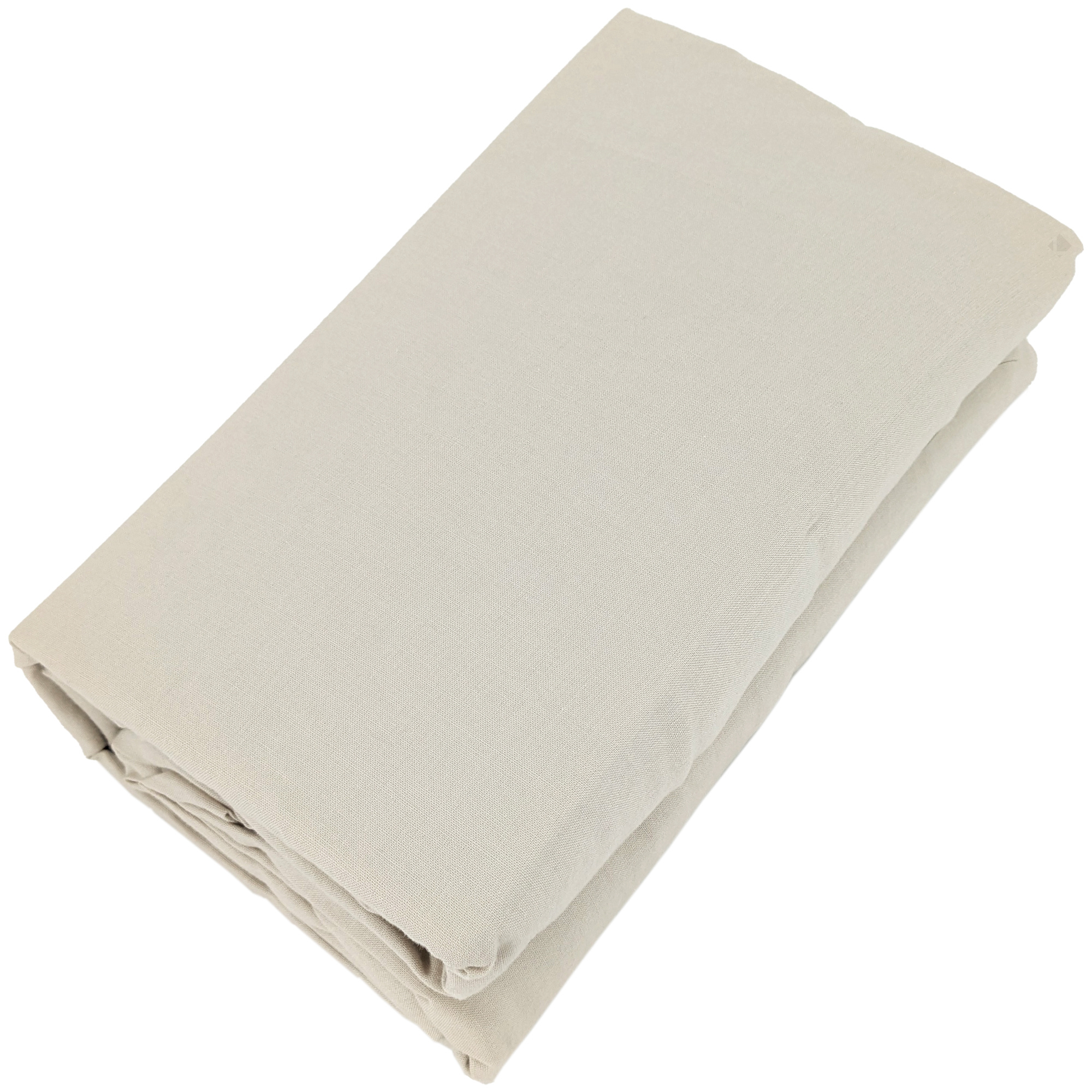 Drap Housse Palace Pur Coton Lavé 200x200 Cm Bonnet 35 Cm Uni Gris Lin