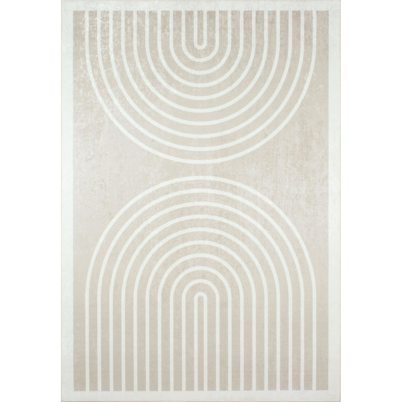 Tapis Imprimé Intérieur Grege Arc En Ciel - 80 X 150 Cm