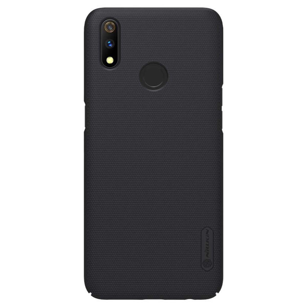 Coque Pour Realme 3 Pro Série Super Frosted Shield Compatible Chargement Qi Noir Nillkin