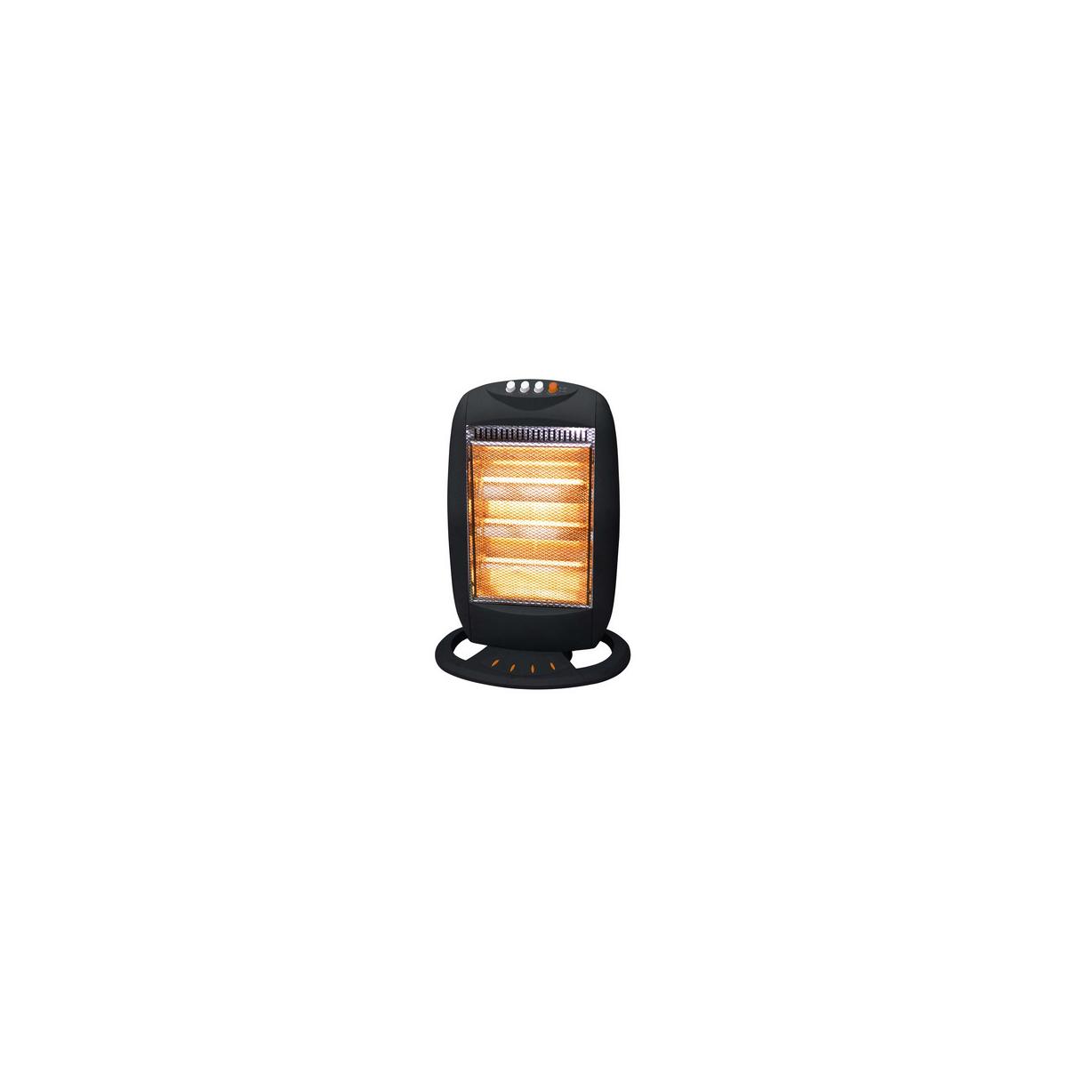 Ardes Ar454b Stufetta Elettrica Riscaldatore Di Ambienti Elettrico Alogeno Interno Nero 1200 W