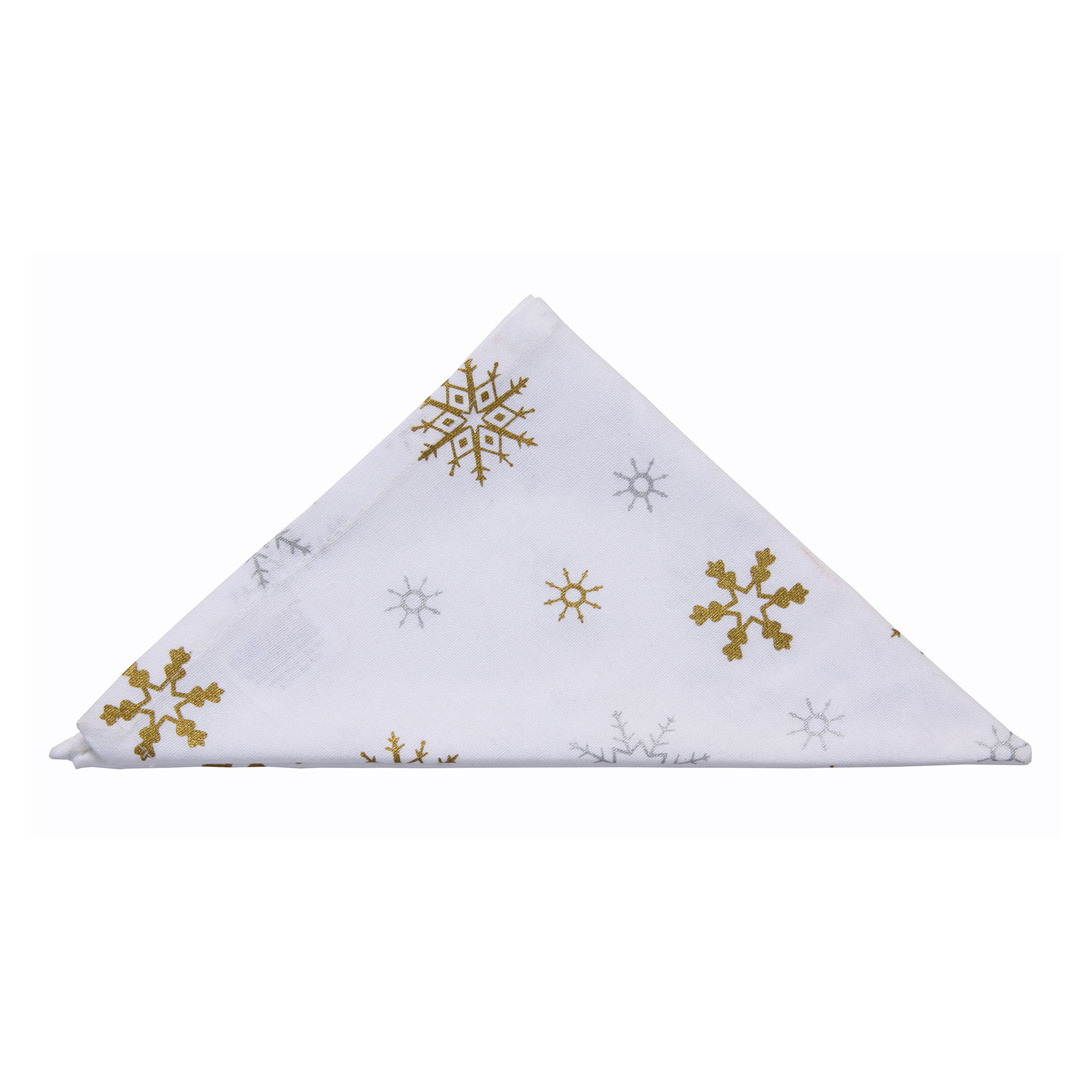 Serviettes De Table Noël En Coton Lot De 4 Blanc - Homescapes