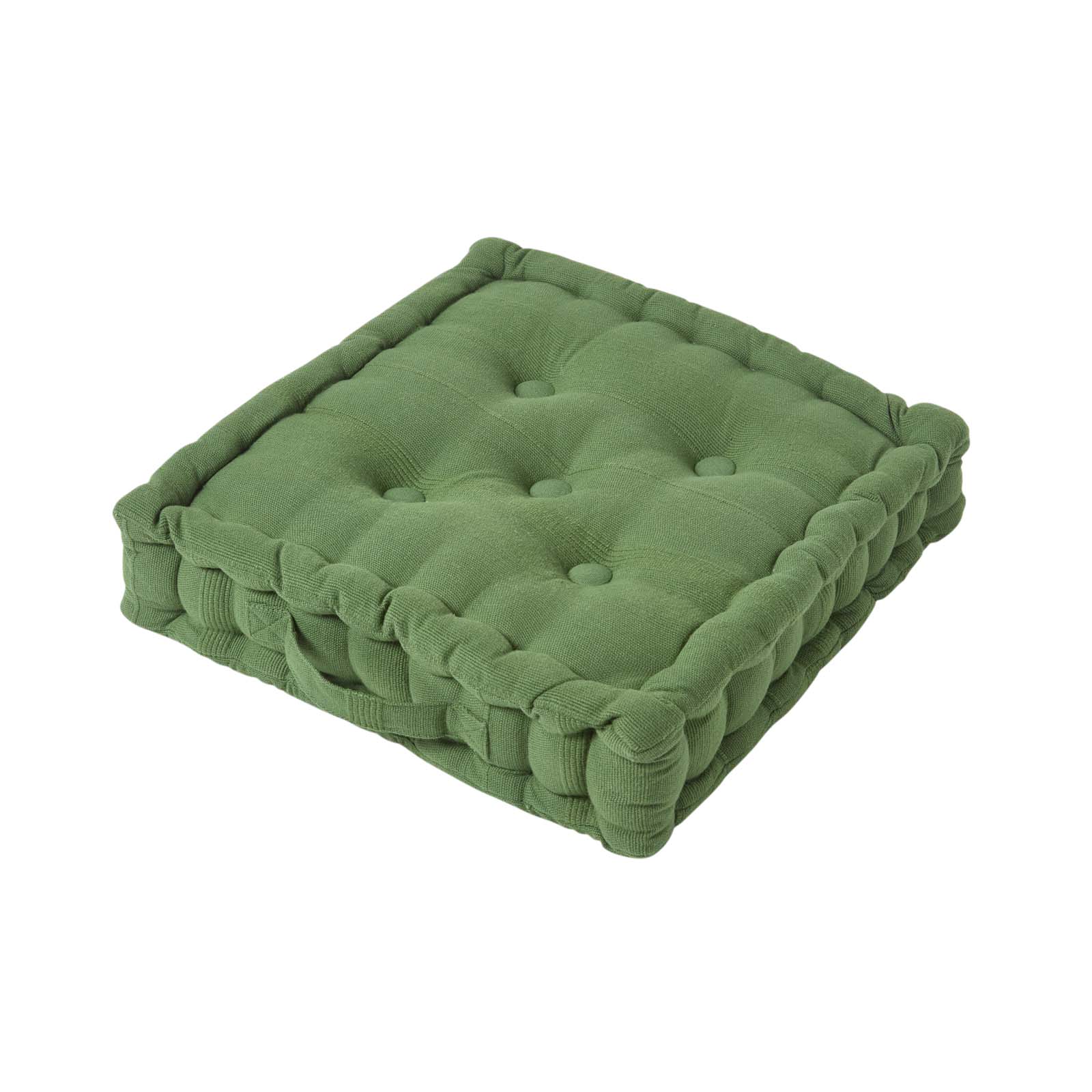 Coussin De Sol Vert Rajput 40x40cm - Homescapes