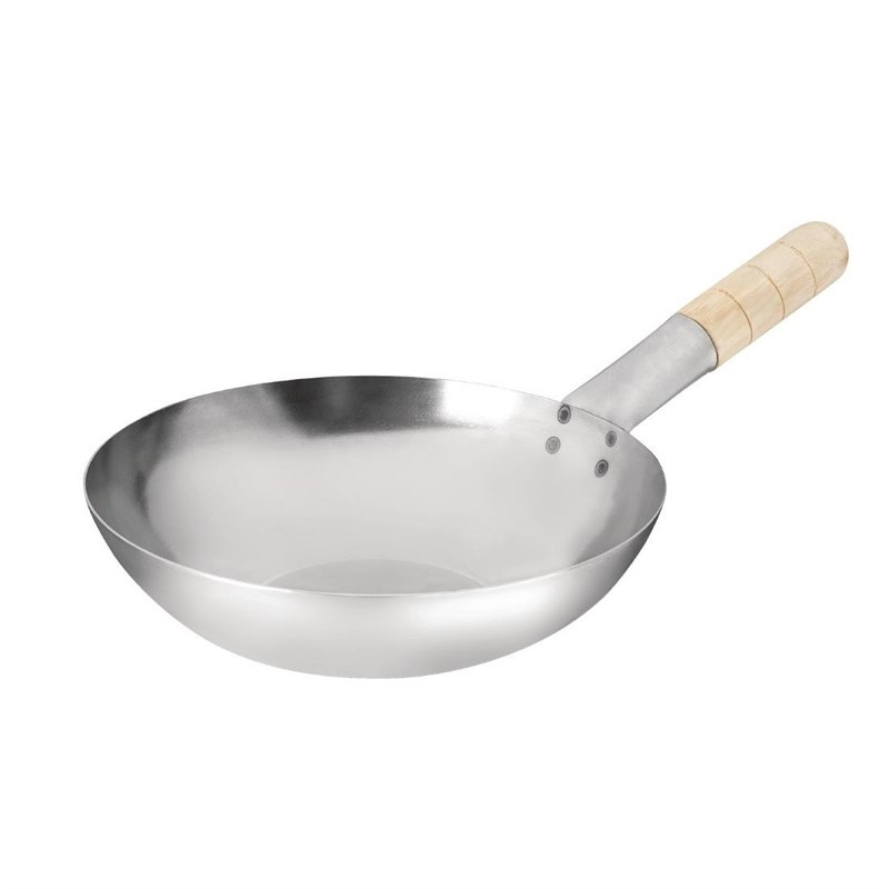 Wok - Acier Doux 25 Cm - Vogue