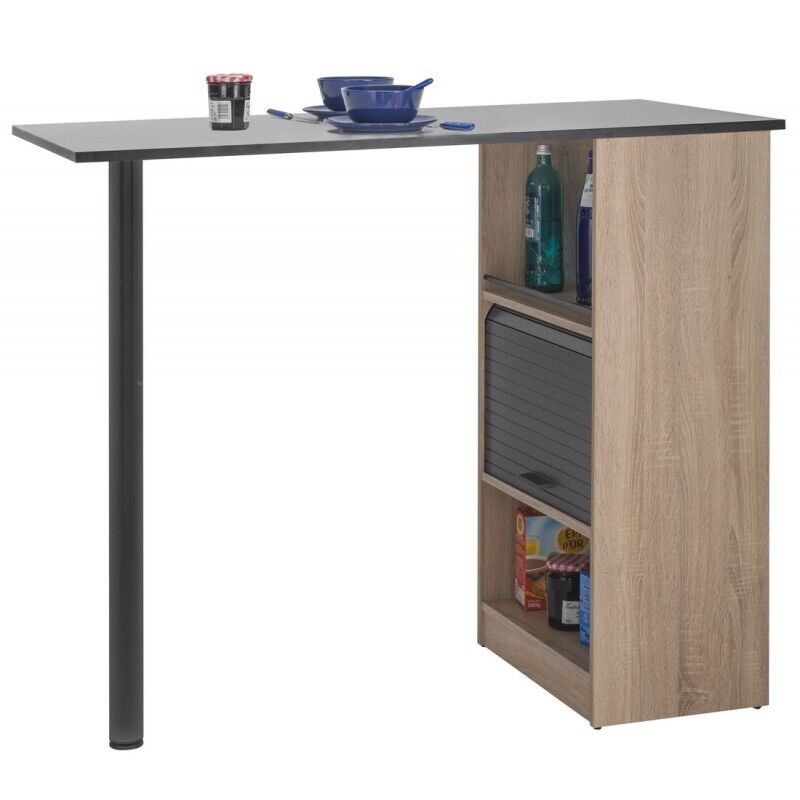 Meuble Rangement Cuisine Beaux Meubles Pas Chers Table 130 Cm Pied Métal Noir