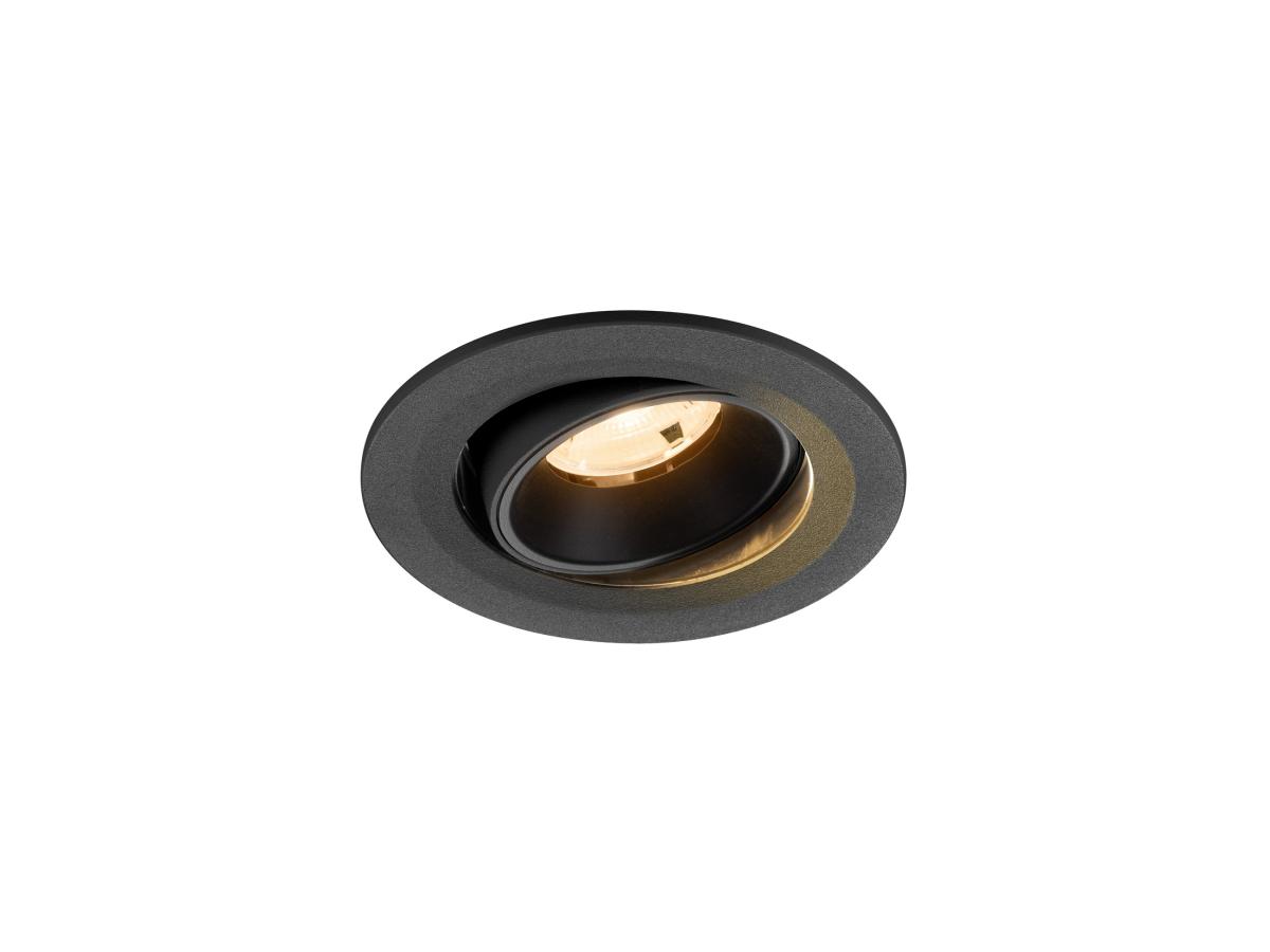 Spot Encastré Numinos® Move S Intérieur 2700 K 20c Ip20 Rond Noir - Slv - 1009487