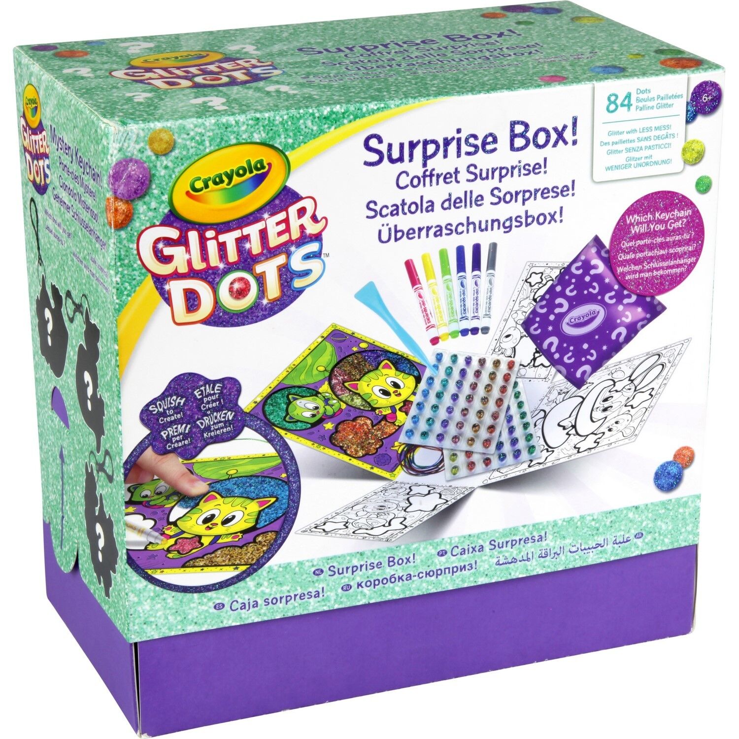 Coffret surprise Glitter Dots CRAYOLA