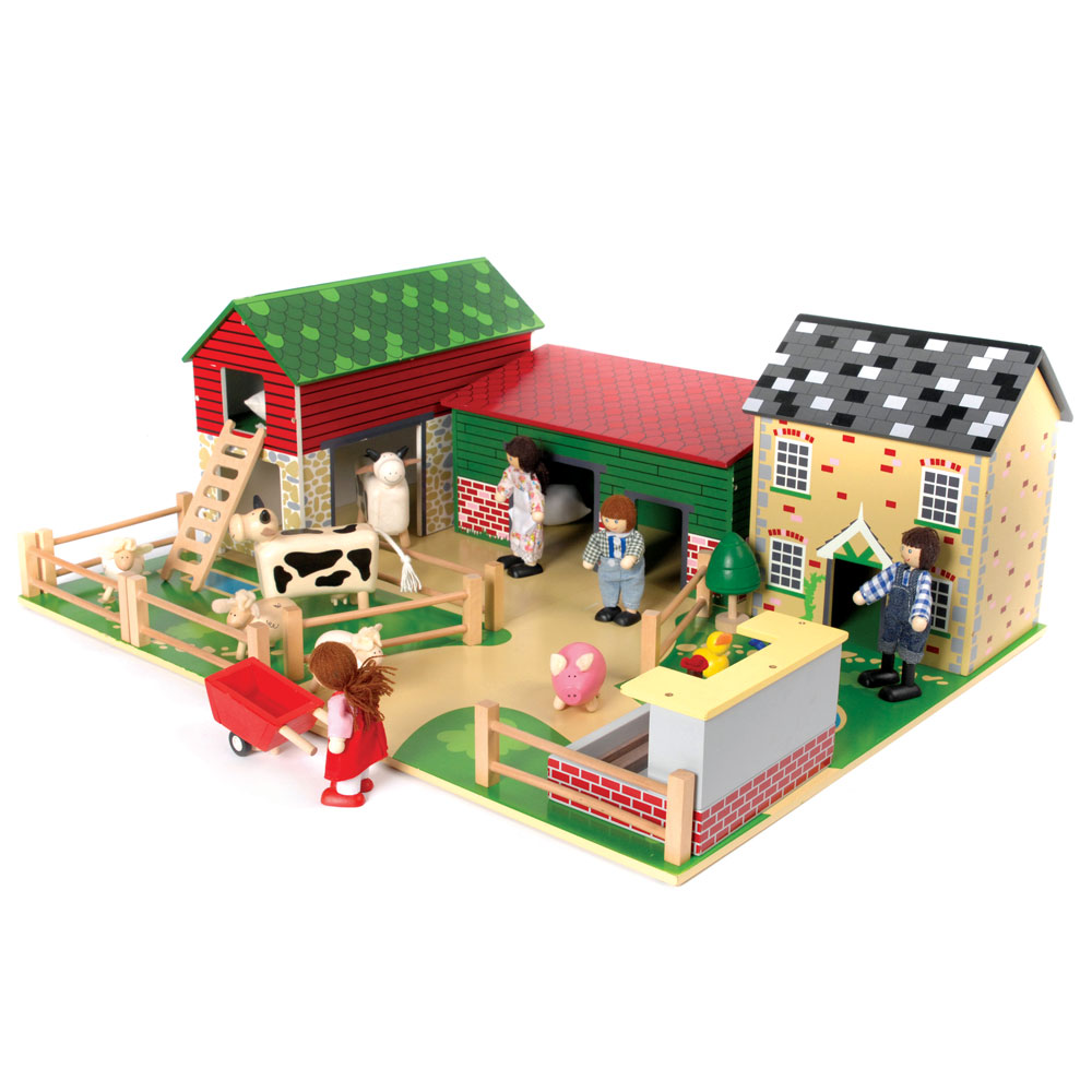 Tidlo, Ensemble De Jeu The Oldfield Farm, Adapté Aux ges Dès 3 Ans