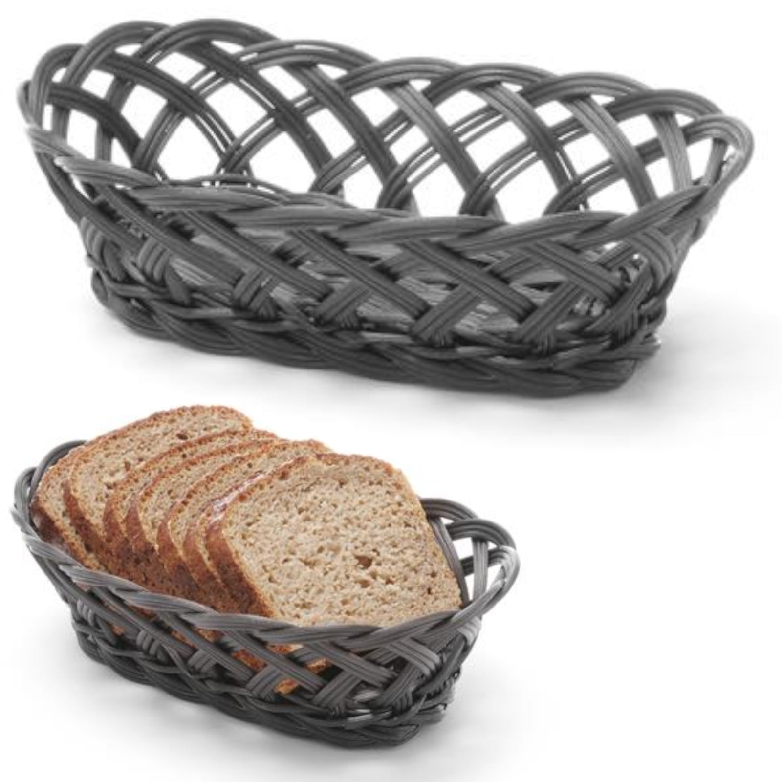 Panier À Fruits Et Légumes, Tressé, Ovale, 225 X 130 X 55 Mm - Hendi 426234