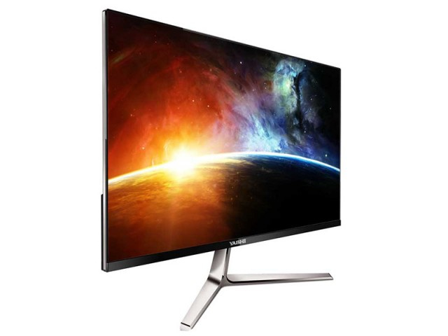 Yashi Pioneer Écran Plat De Pc 61 Cm (24") 1920 X 1080 Pixels Full Hd Led Noir, Argent
