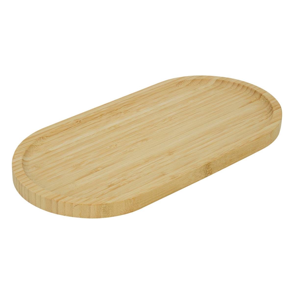 Assiette Ovale 30x15cm En Bambou - Sg Secret De Gourmet