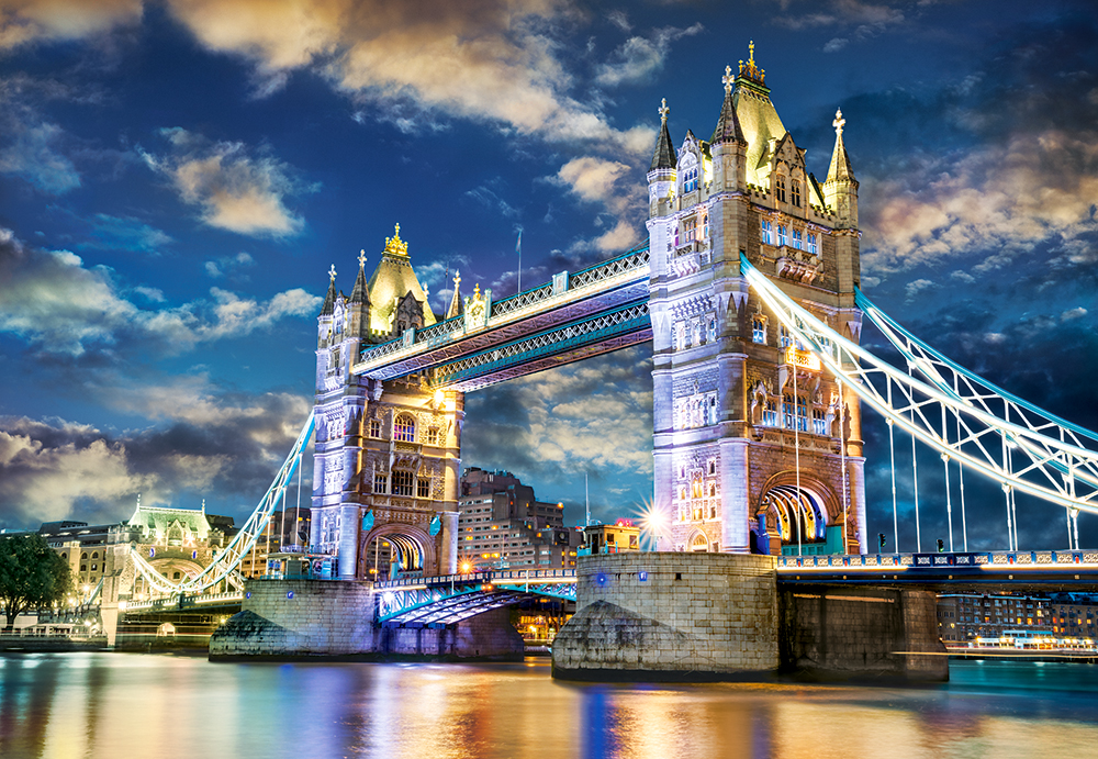 Castorland Puzzle Tower Bridge Londres Angleterre 1500 Pièces
