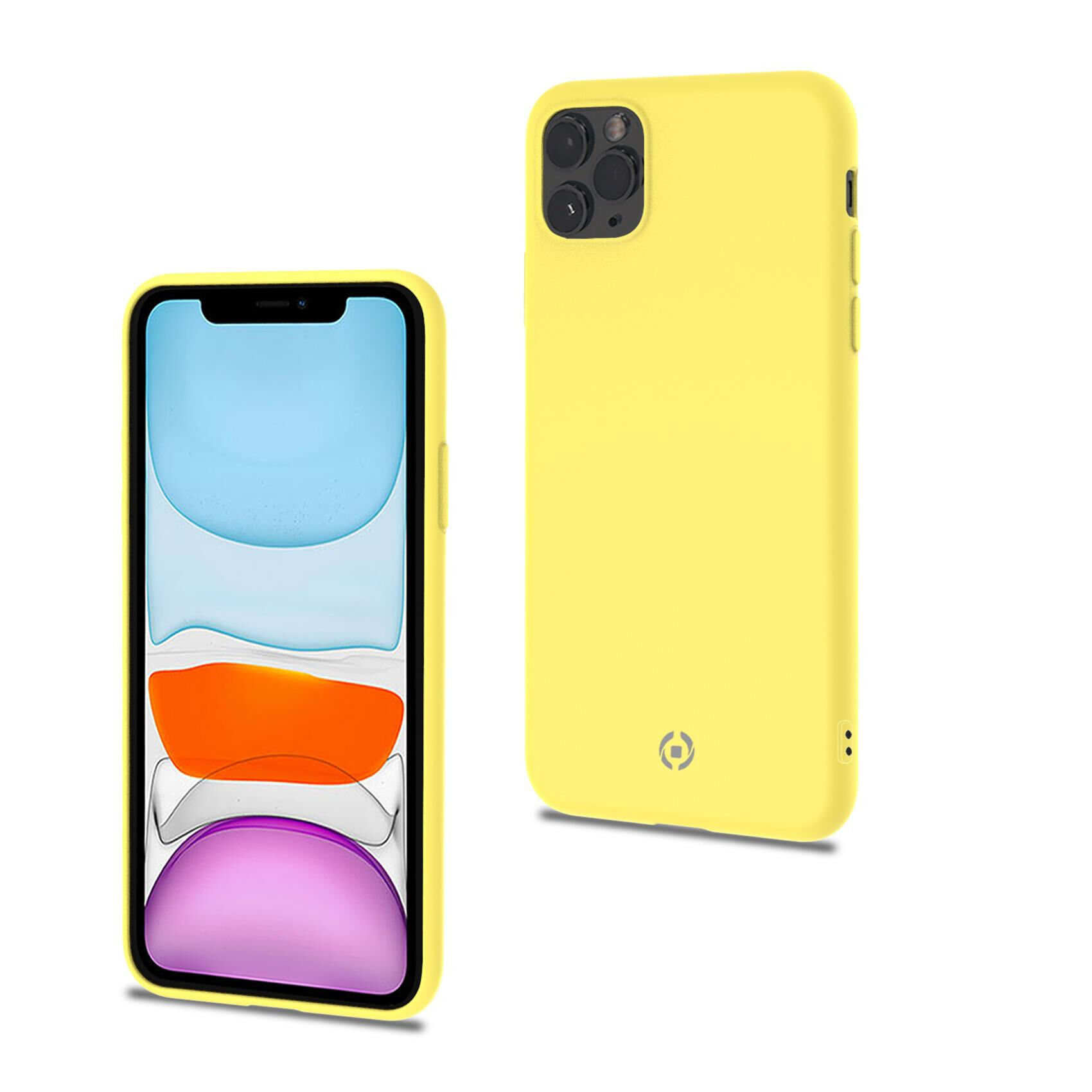 Celly Candy Coque De Protection Pour Téléphones Portables 16,5 Cm (6.5") Housse Jaune