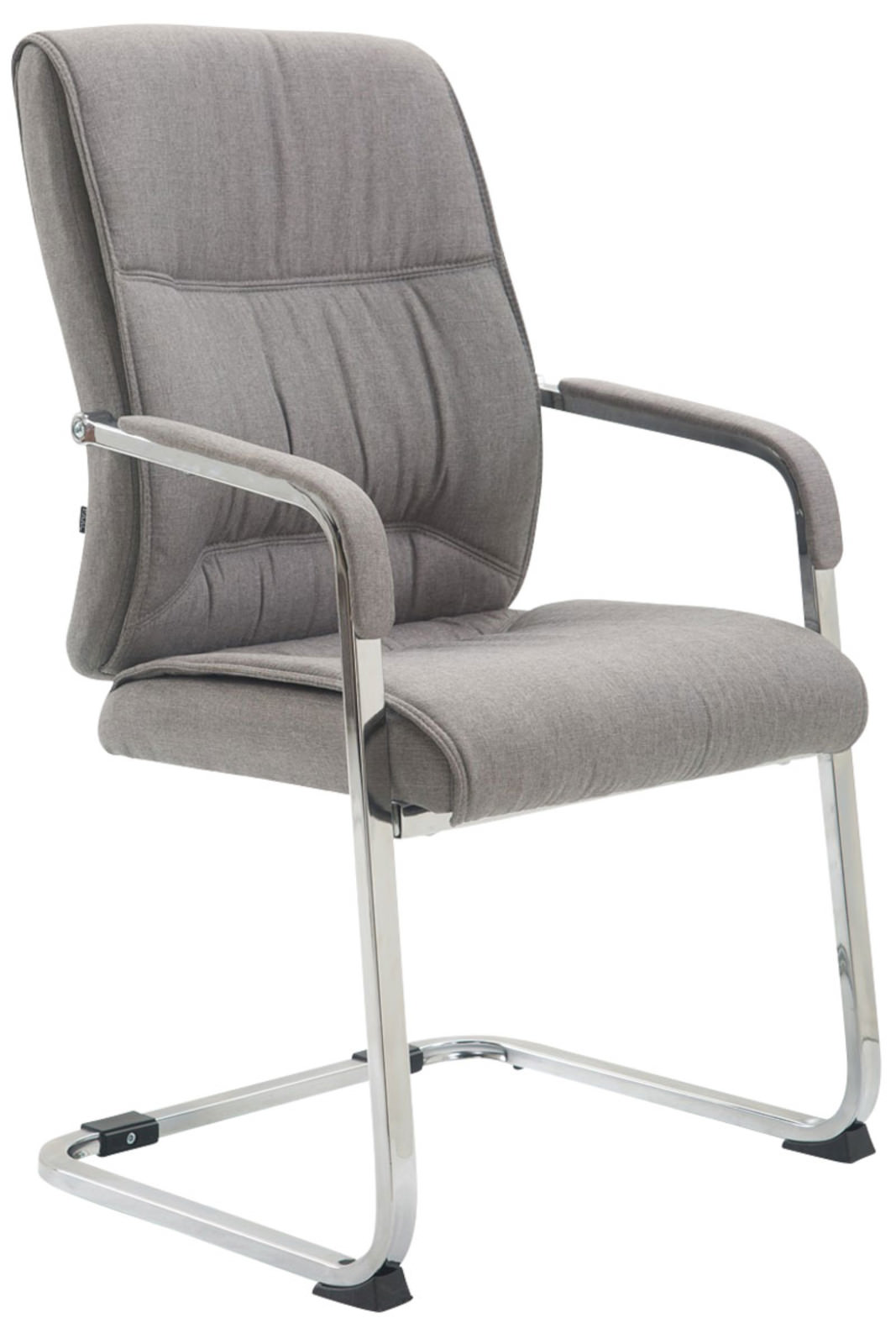 Lot De 2 Chaises Cantilever Xxl Tissu Anubis Gris