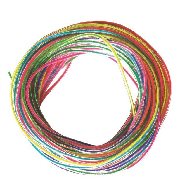 Fils Scoubidous Graine_creative 12 Pièces 80 Cm Multicolor Plastique