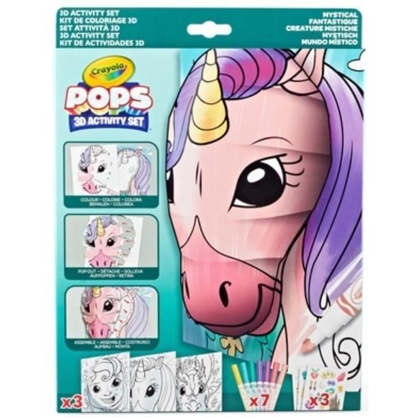 Créatif - Pops 3d Mystical - Dessins 3d Faciles A Réaliser! Des 6 Ans