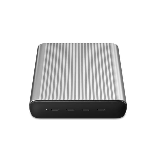 Hyper 245w Gan Desktop Charger Ordinateur Portable, Smartphone, Tablette Noir, Argent Secteur, Batterie Charge Rapide I