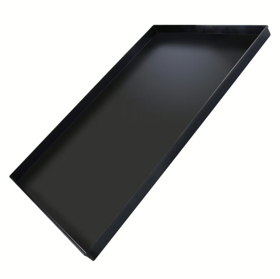 Plaque À Pizza En Acier Inoxydable Revêtu 60 X 40 Cm Fm Professional