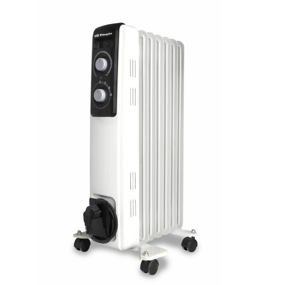 Orbegozo Rf 1500 Intérieure Blanc 1500 W Chauffage Électrique À Bain D'huile