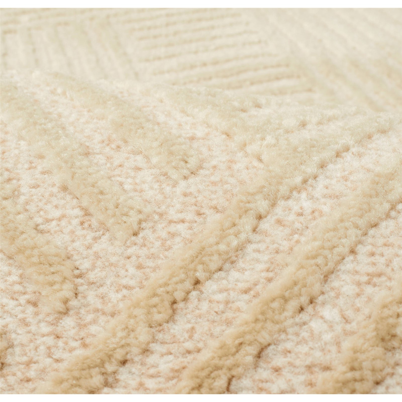 Tapis Tissé Intérieur Bianca Graphique - 80 X 300 Cm