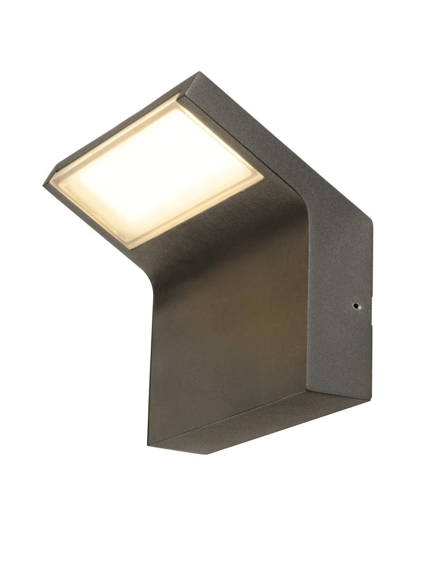 Applique Murale Ordi Ii Extérieur Carré 2200/3000 K Ip65 Noir Bord De Mer - Slv - 1008721