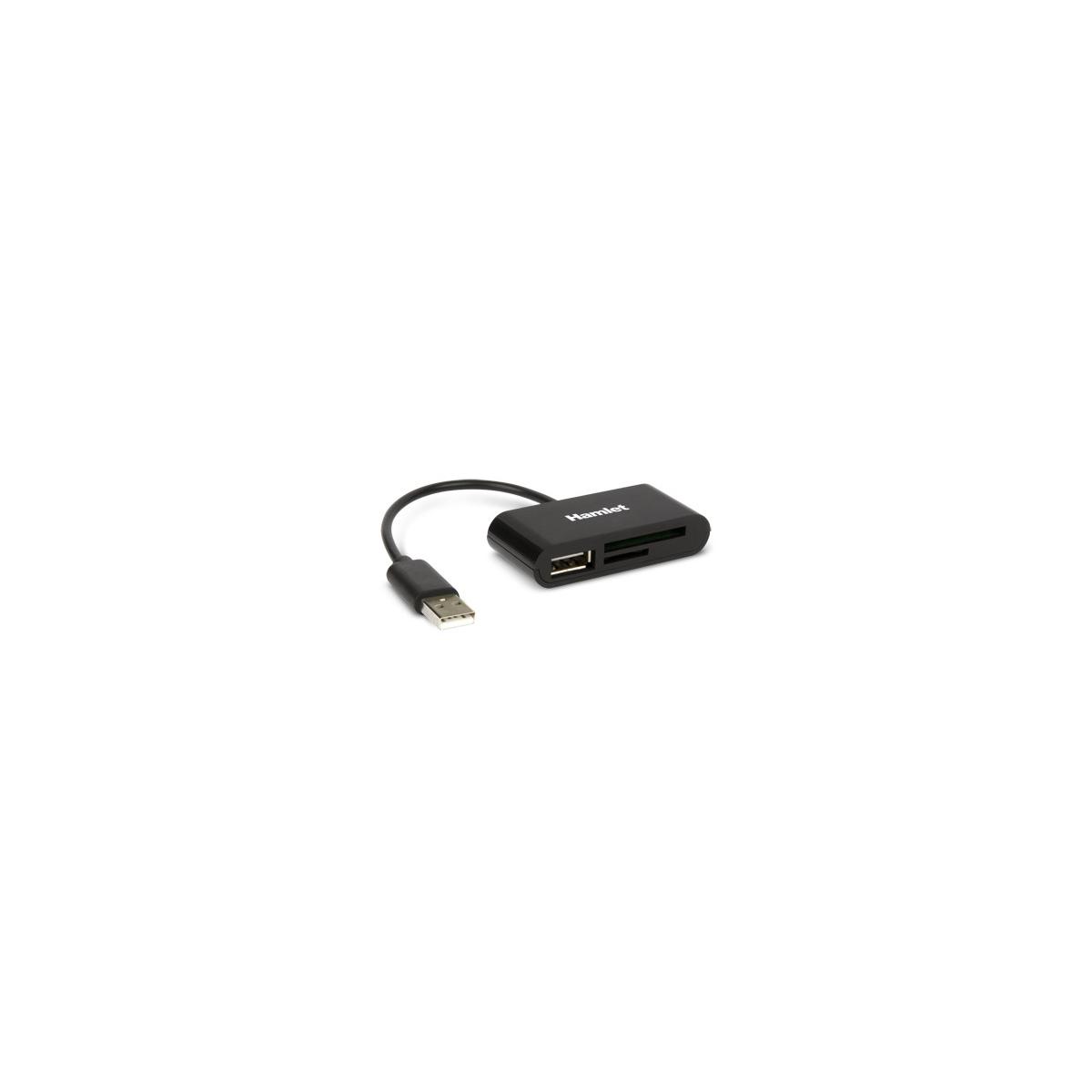 Hamlet Xzr101ua Lettore Di Schede Usb 2.0 Nero