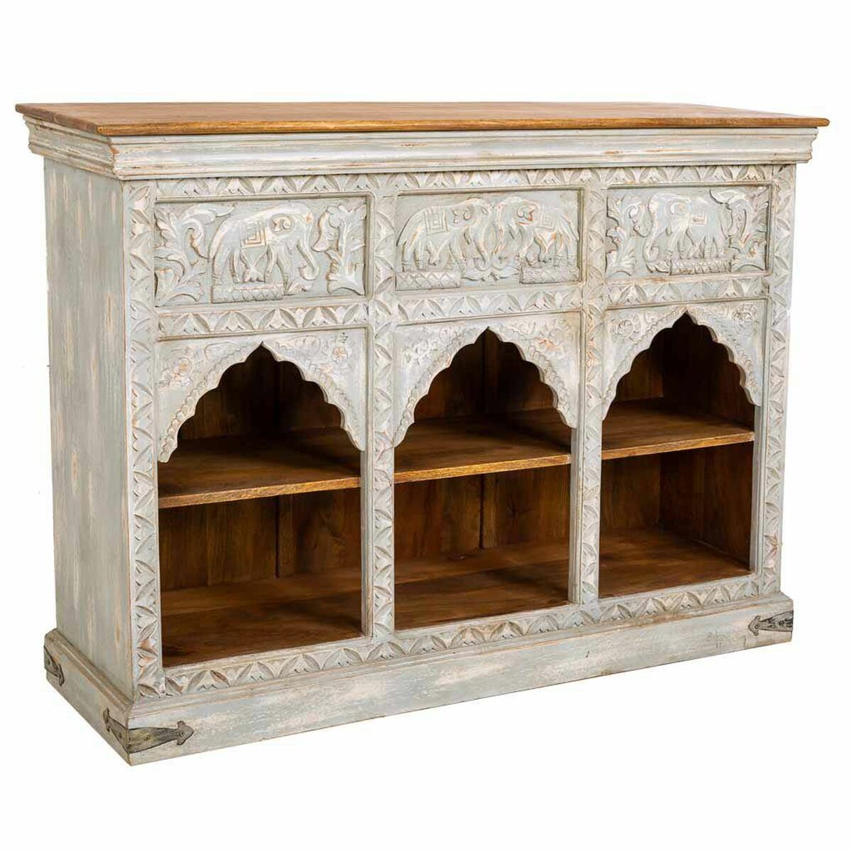 Buffet Alexandra House Living Bois De Manguier 40 X 96 X 132 Cm