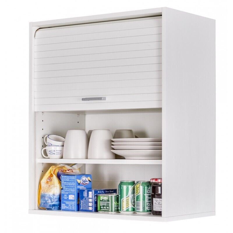 Meuble Haut Cuisine Beaux Meubles Pas Chers 60 X 72 X 35 Cm Blanc Mélaminé