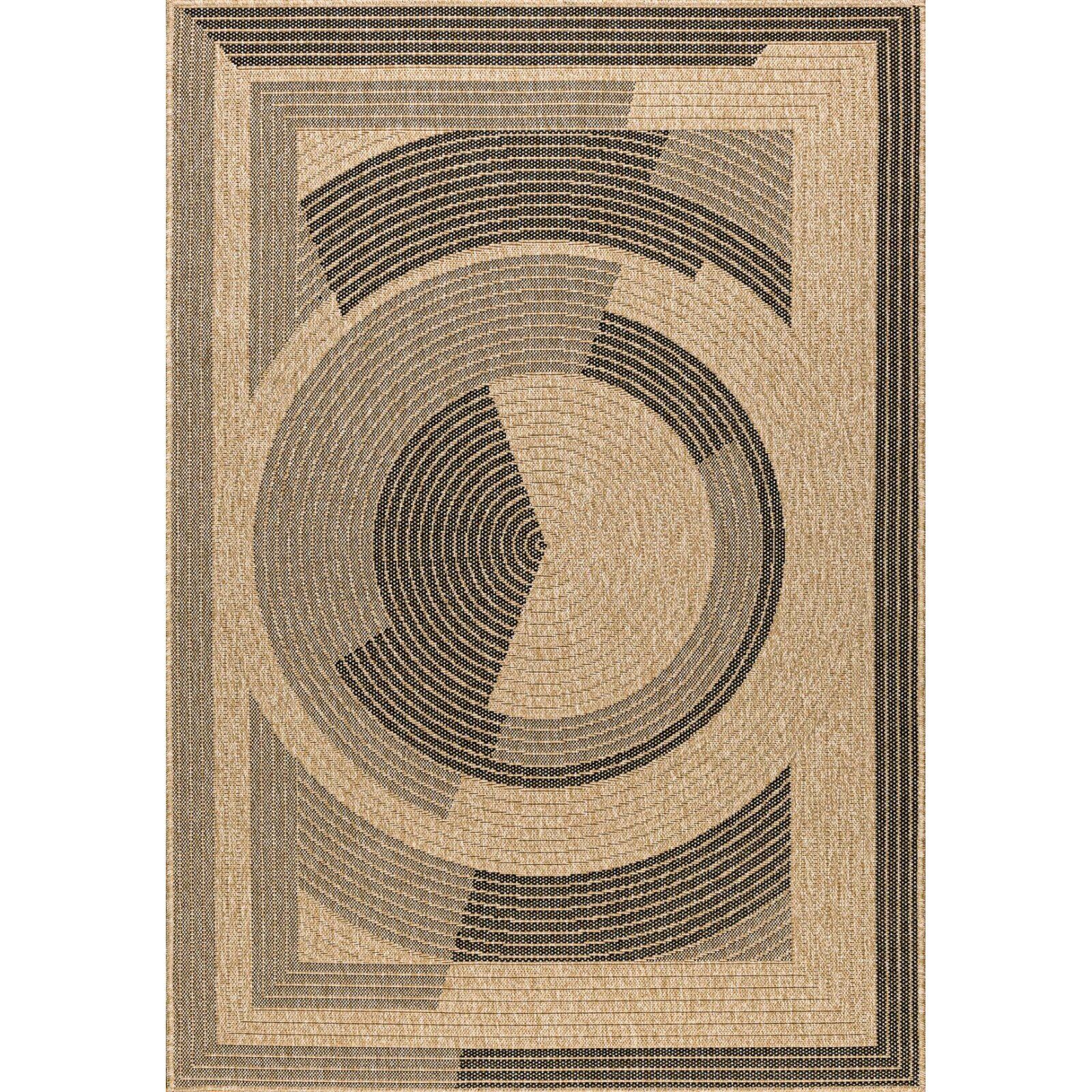 Tapis Tissé Extérieur Intérieur Nature Jute - 200 X 290 Cm