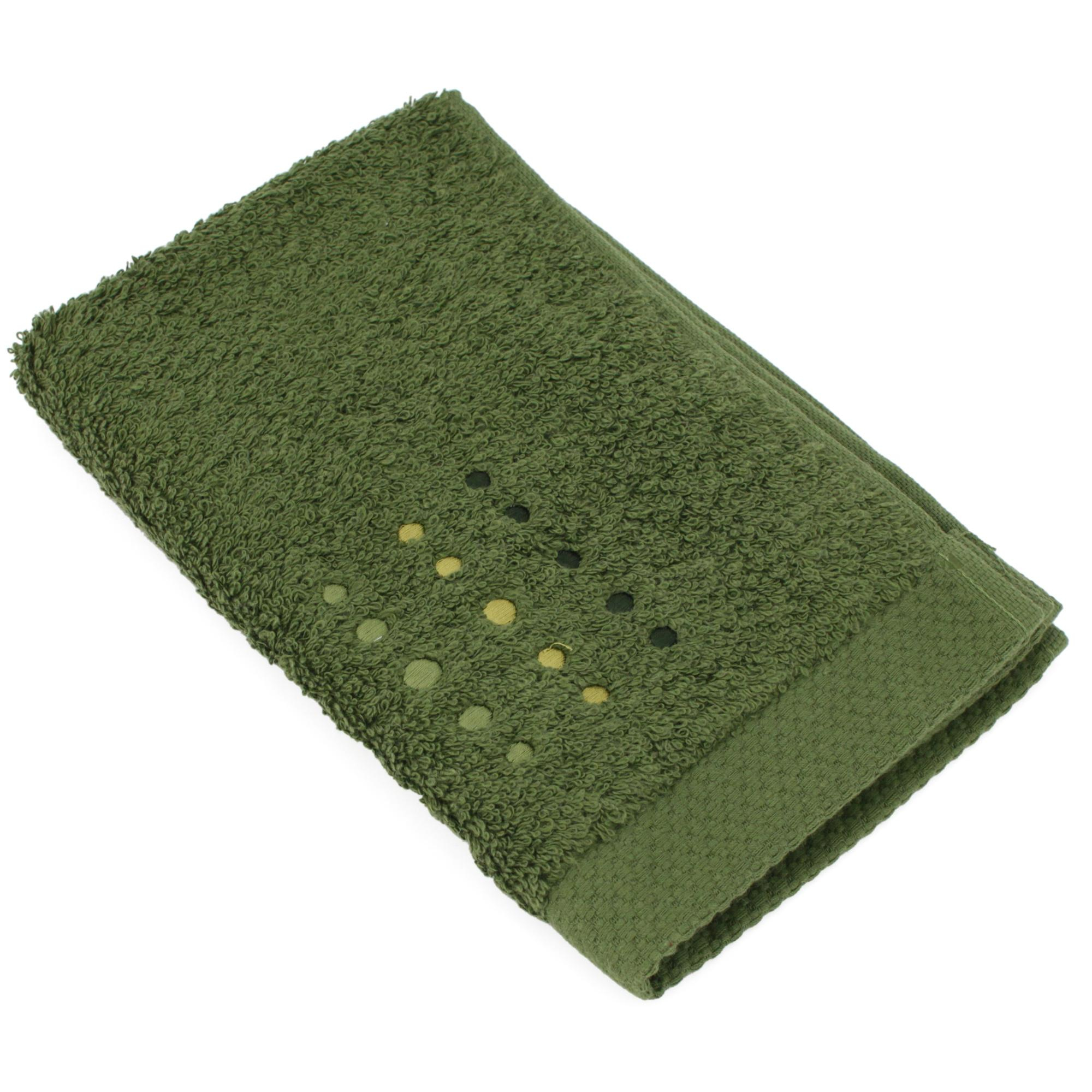 Linnea Pure Points Coton Vert 33 X 50 Cm 1 Pièce(s)