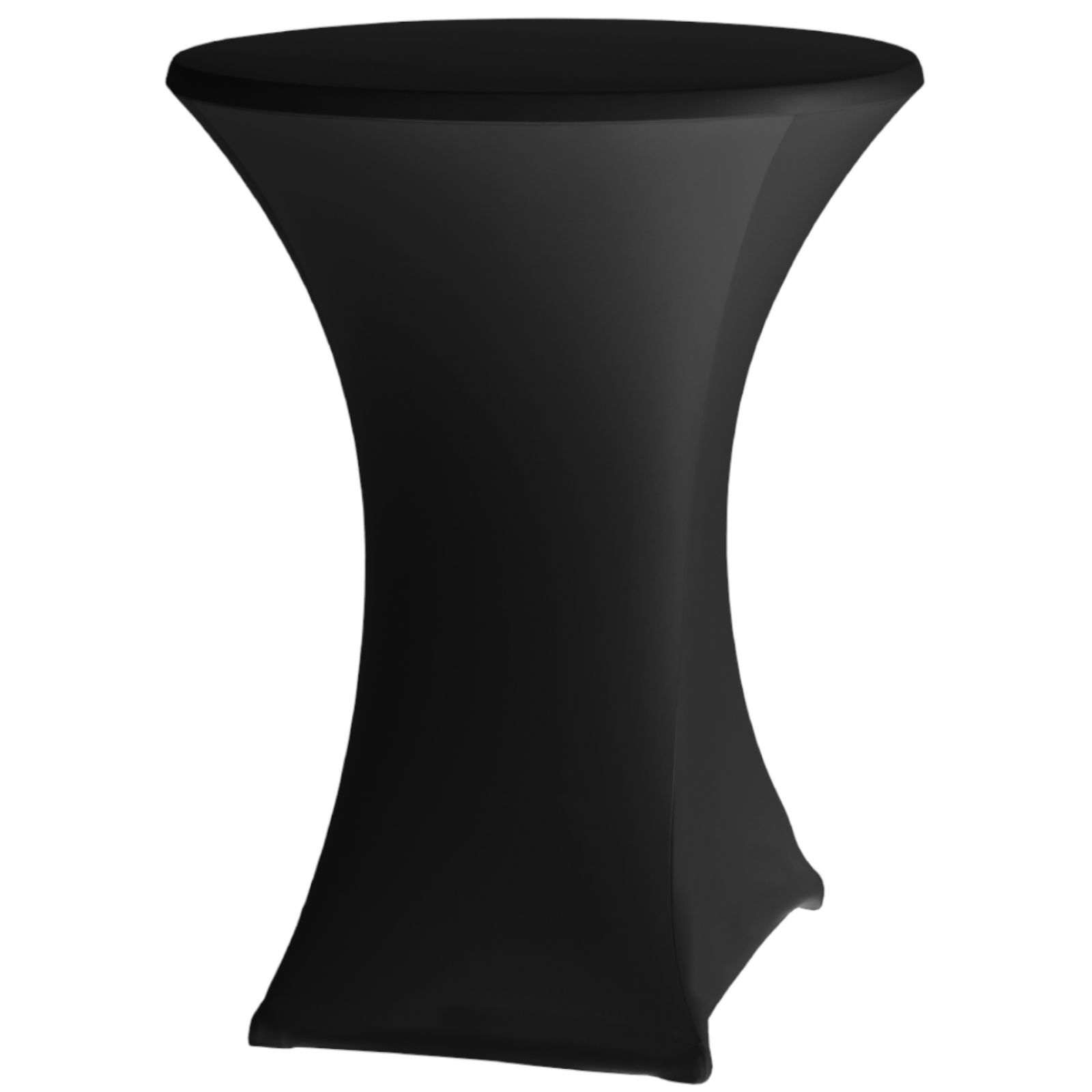 Nappe Ronde Traiteur Symposium, Diamètre 70 Cm - Noire