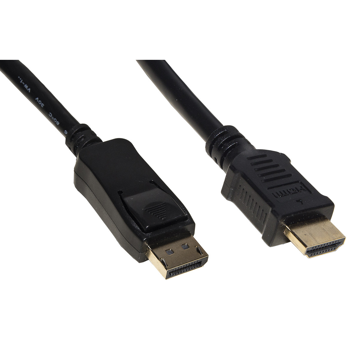 Link Accessori Lkcdph10 Câble Vidéo Et Adaptateur 1 M Displayport Hdmi Noir