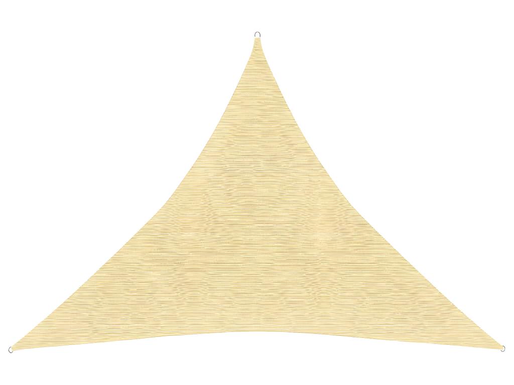 Voile Toile D'ombrage Parasol 160 G/m² 4 X 4 X 4 M Pehd Beige 02_0008980