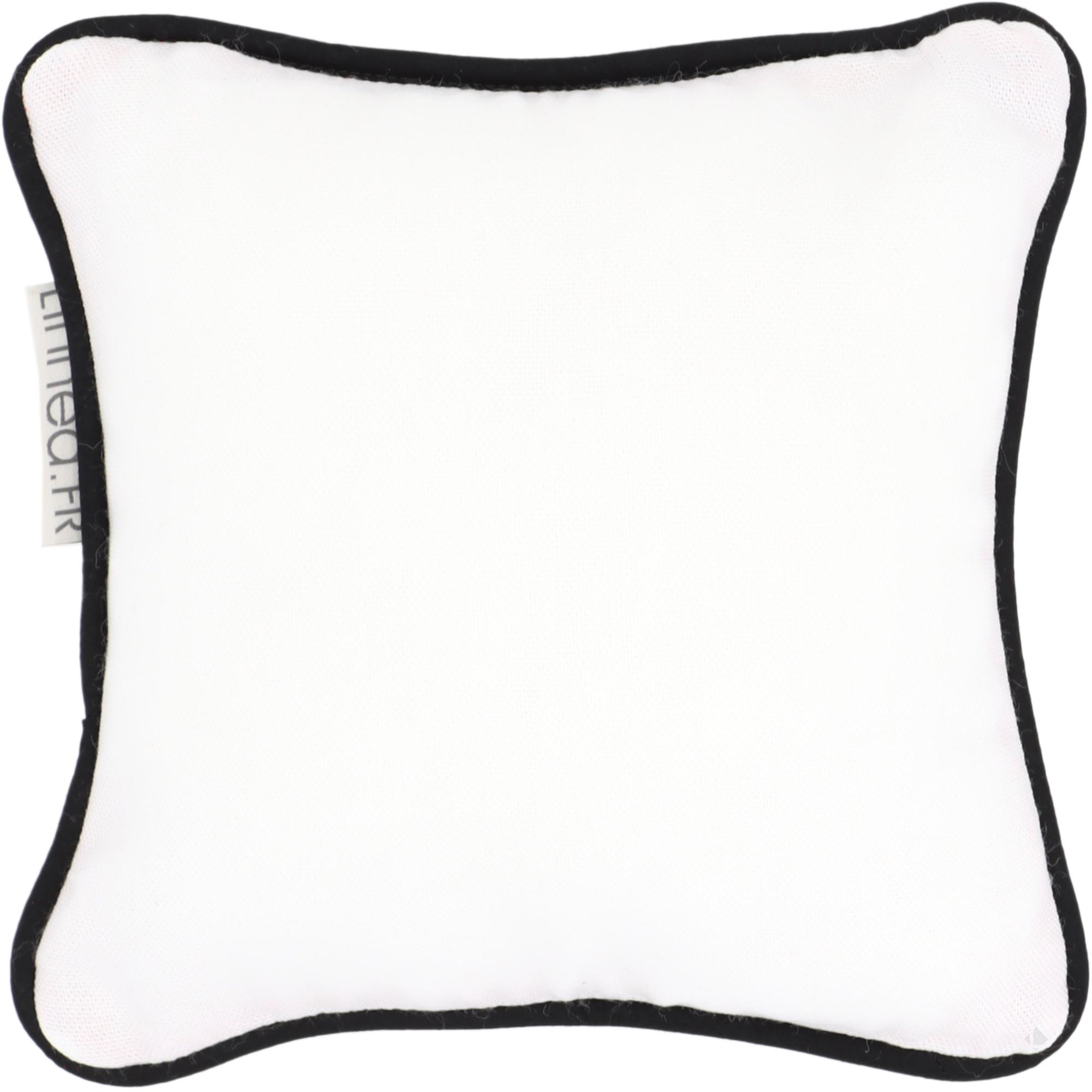 Linnea Montsegur Blanc 20 X 20 Cm Coton
