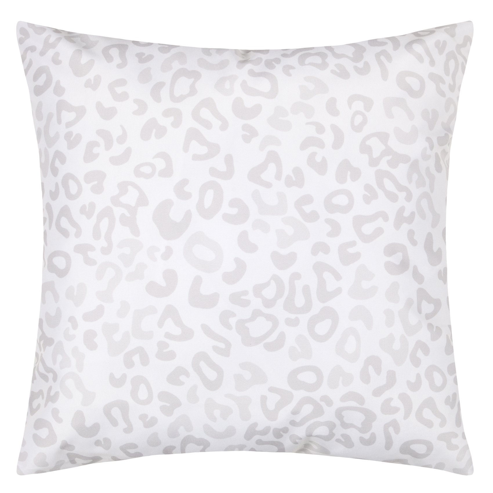 Coussin Imprimé Motif Animalier Beige 45x45 Cm
