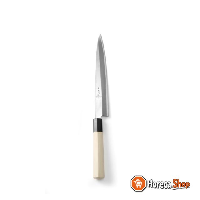 Couteau Japonais À Sashimi Avec Manche En Bois 210 Mm - Hendi 845059