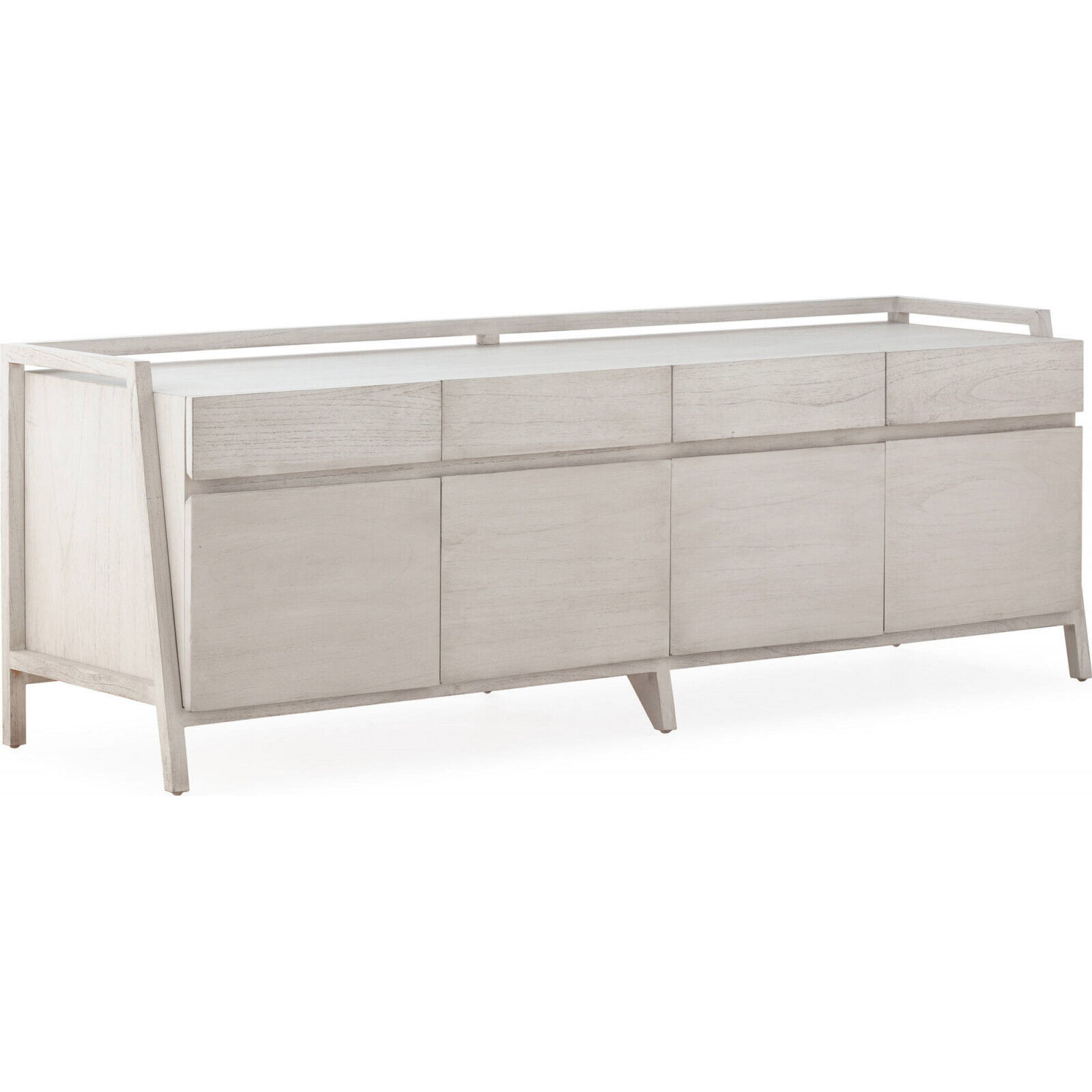 Commode Élégante Gris Voilé En Bois De Cèdre - Gris Voilé Cèdre Nuancé