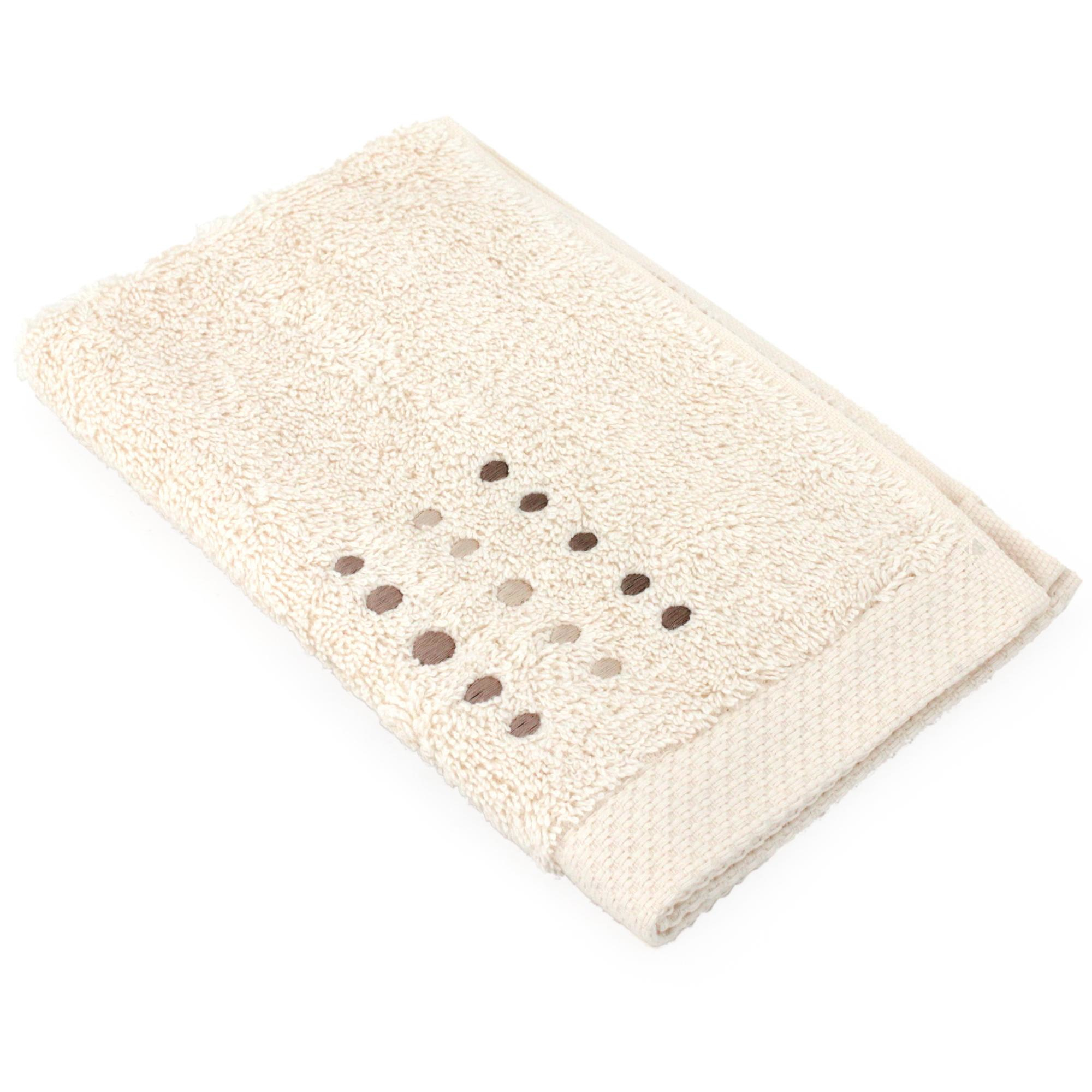 Linnea Pure Points Coton Marron 33 X 50 Cm 1 Pièce(s)