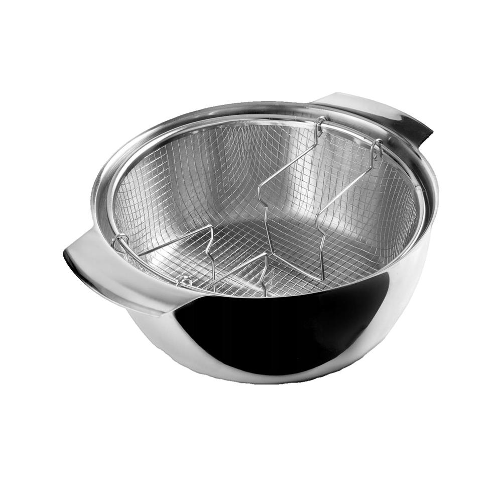 Friteuse Ibili Induction 24 Cm Inox, Compatible Induction, Facile À Laver